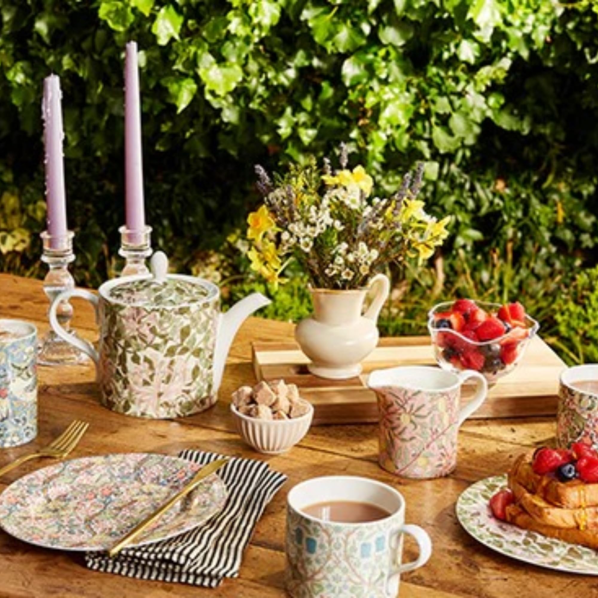 Morris & Co. 10oz Decorative Pitcher - Pomegranate Fruit Earthenware Jug for Milk, Cream (3.9" x 5.4") - Beautiful Kitchen & Tabletop Serving Pitcher - Dishwasher & Microwave Safe - Image 5