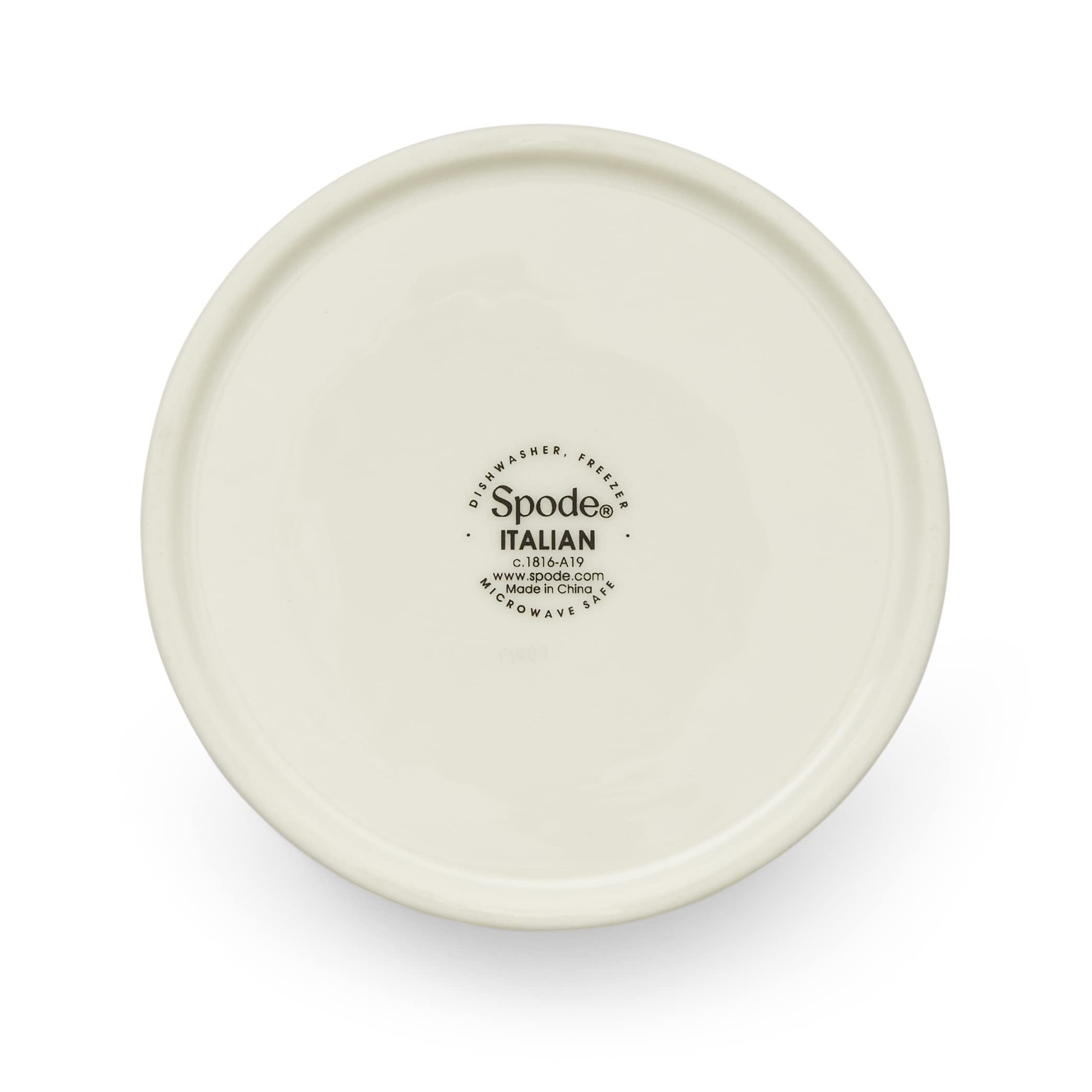 Spode Blue Italian Coasters for Drinks | Set of 4 | Ceramic Coasters and Holder | Tabletop Protection | Housewarming or Birthday Gift | Round (Blue/White) - Image 8