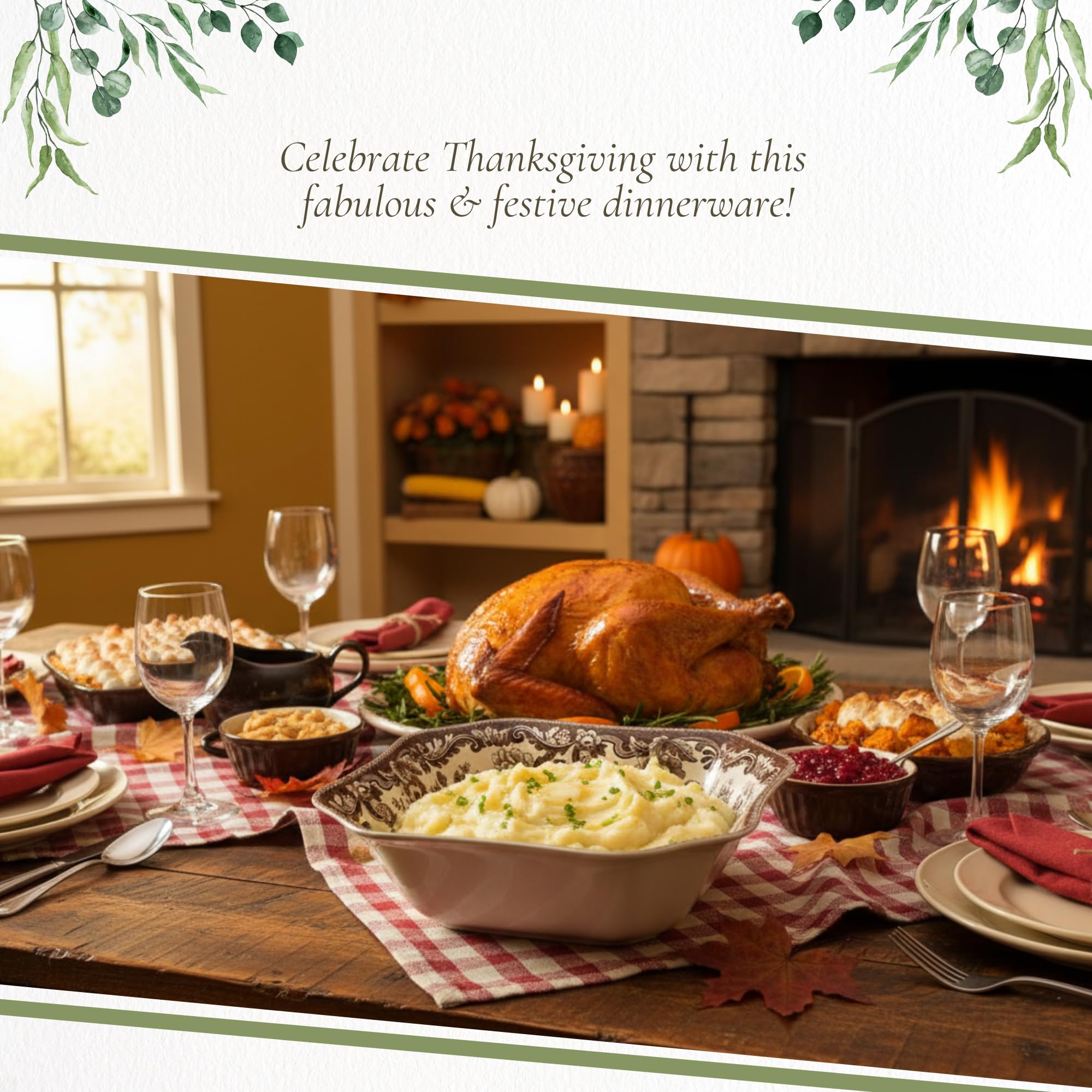 Spode Delamere Square Serving Bowl - Image 6