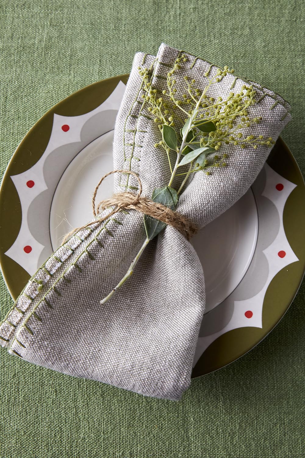 Spode Kit Kemp 8.75" Geo Salad Plate | Geometric Abstract Design | Porcelain | Dishwasher and Microwave Safe | Ideal for Appetizers, Dessert, Snacks | Versatile Serving | Home & Gathering Use - Image 6