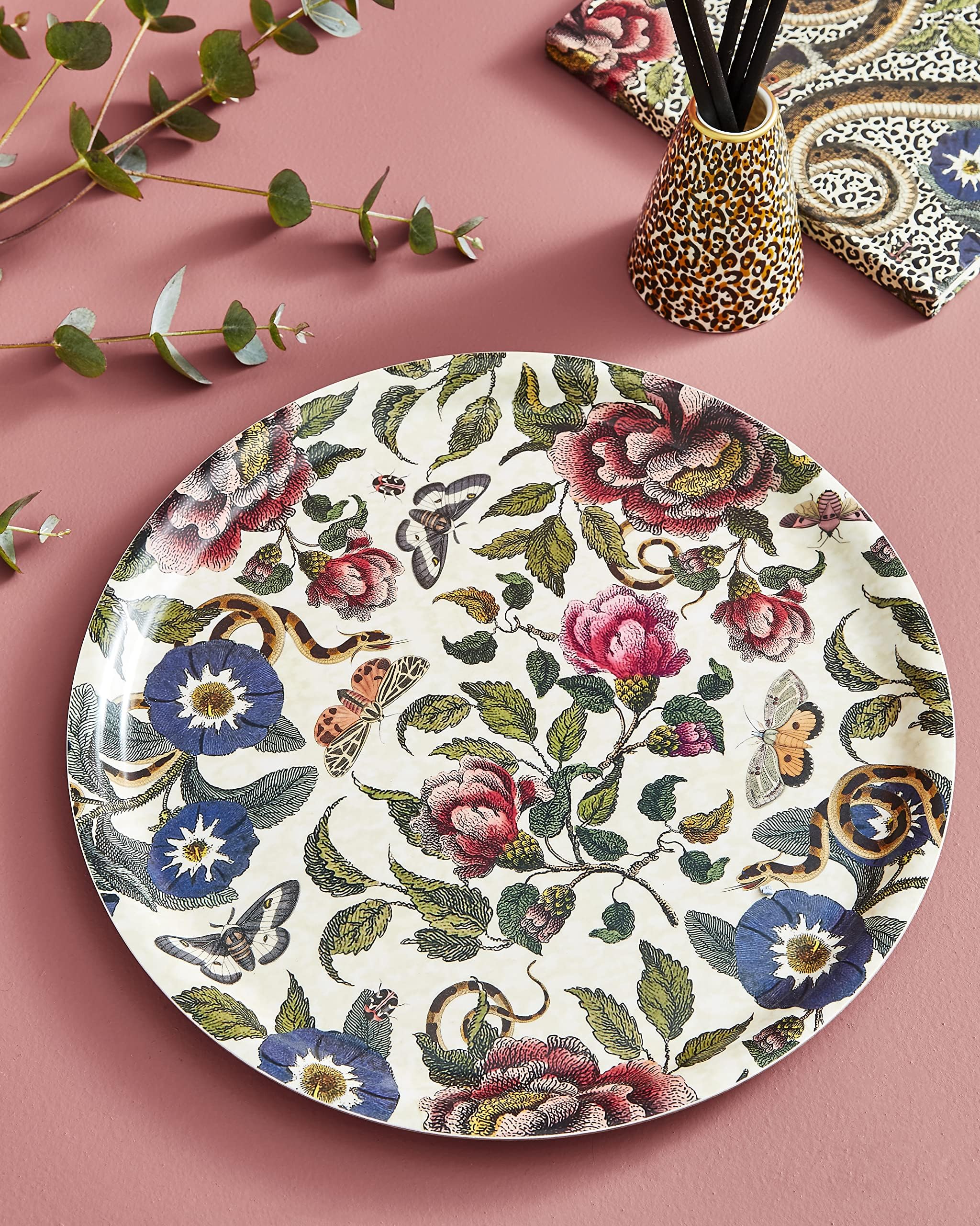 Spode Round Birch Tray - Cream, 32cm x 15cm,CRCCR8842-XL - Image 7